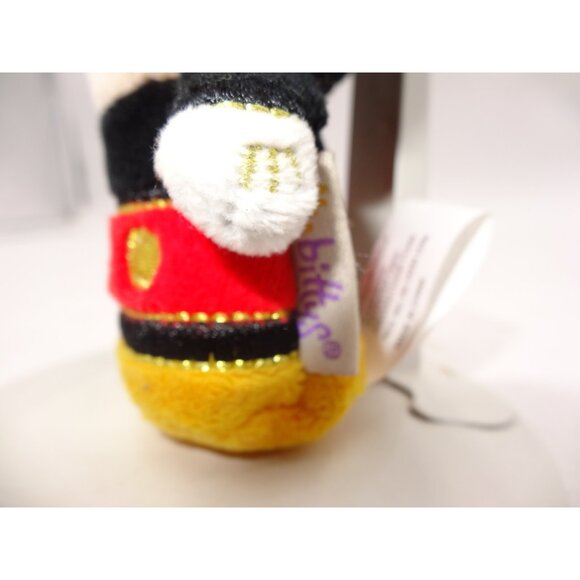 Disney Mickey Mouse Plush Hallmark Itty Bittys Collectible Stuffed Gold Thread - Picture 6 of 9